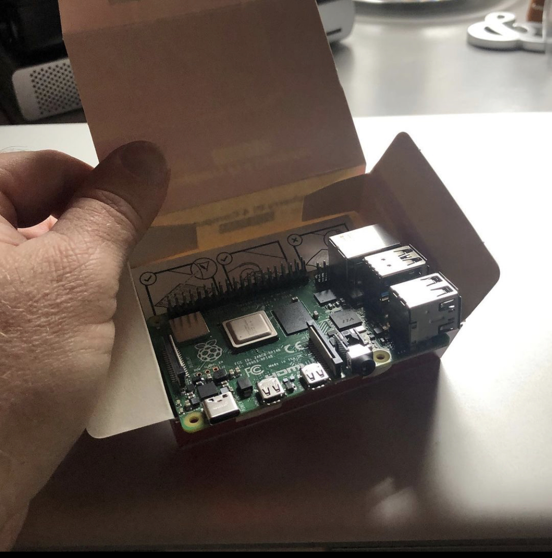 Unboxing my Raspberry Pi